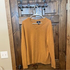 Brand new 100% cashmere Land’s End men’s sweater